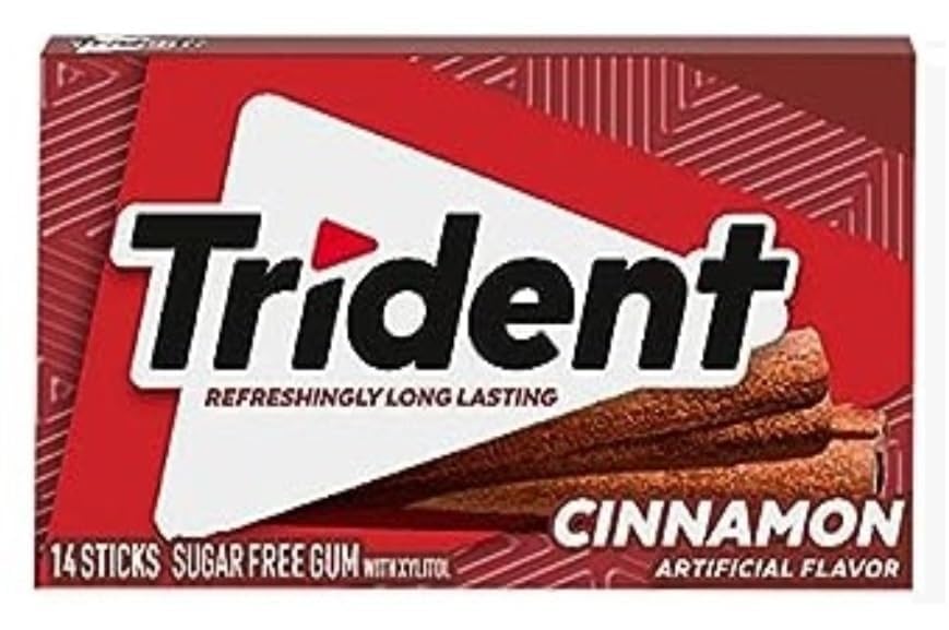 Trident Chewing Gum Variety Pack 26g × 8 – Long Lasting Sugar-Free Gum, 8 Flavors (Imported)