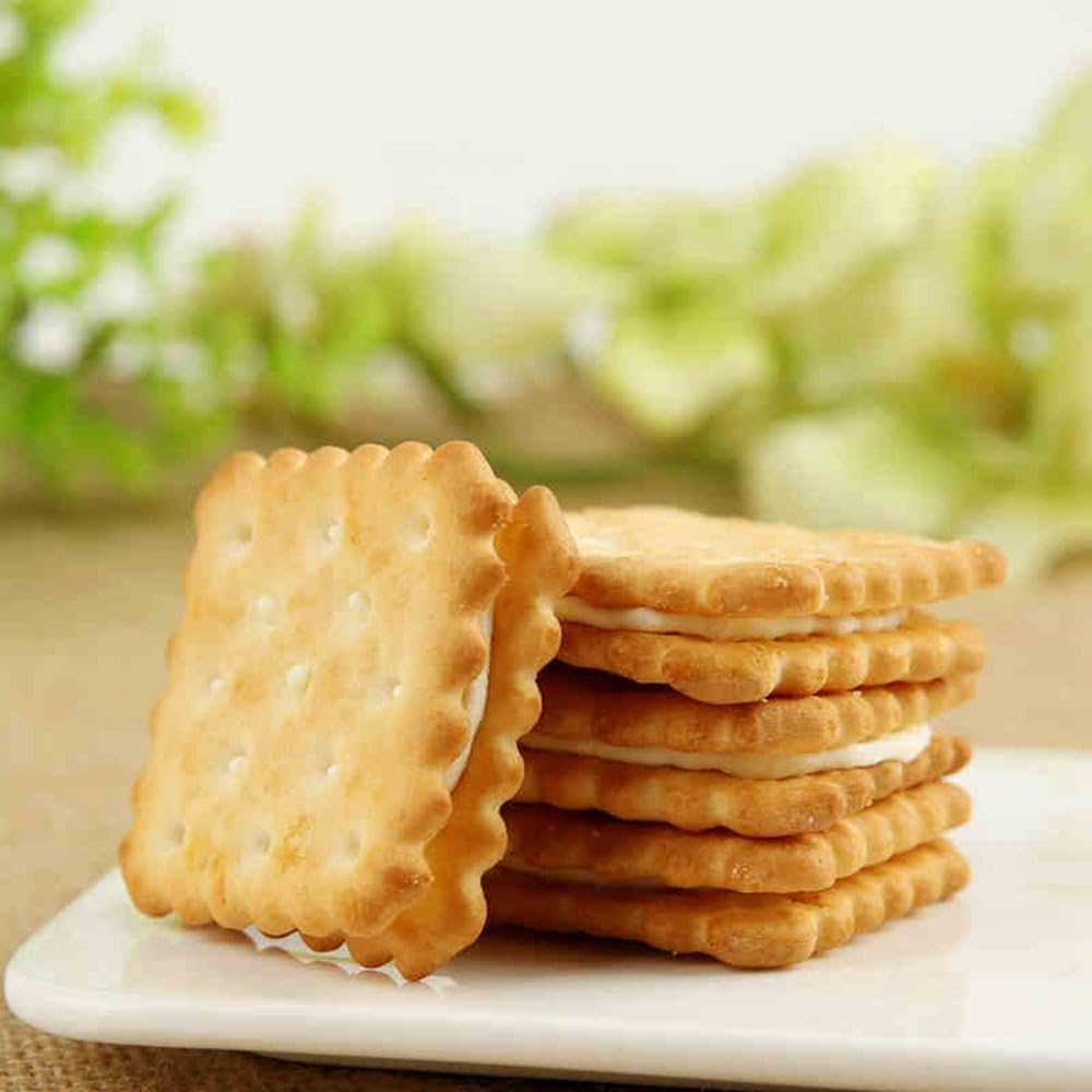 Julie's Le-mond Lemon Puff Sandwich Biscuits 170g – Imported Cream Filled Snack