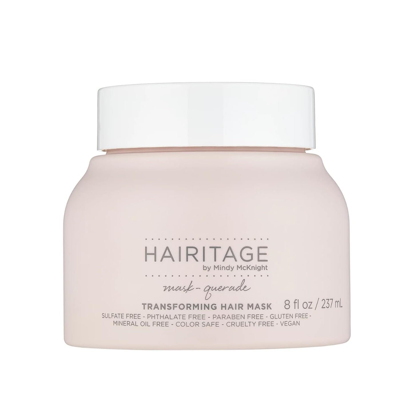 Hairitage Argan Oil Deep Conditioning Hair Mask – Hydrating Repair Treatment for Dry, Damaged, Curly & Color-Treated Hair with Shea Butter, Aloe & Soy Protein – 237ml