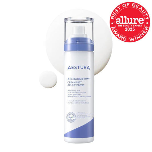 AESTURA ATOBARRIER365 Cream Mist – 10,000ppm Ceramides Hydrating Spray for Dry Skin, 120ml