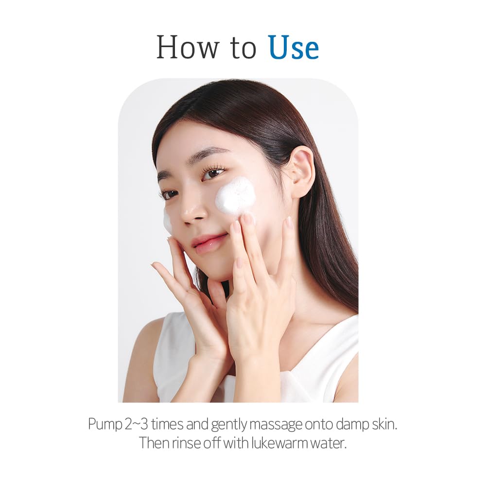 ETUDE SoonJung pH 6.5 Whip Cleanser – Gentle Hydrating Foam Face Wash for Sensitive Skin | Vegan, Non-Comedogenic, Low-pH Korean Cleanser (150ml)
