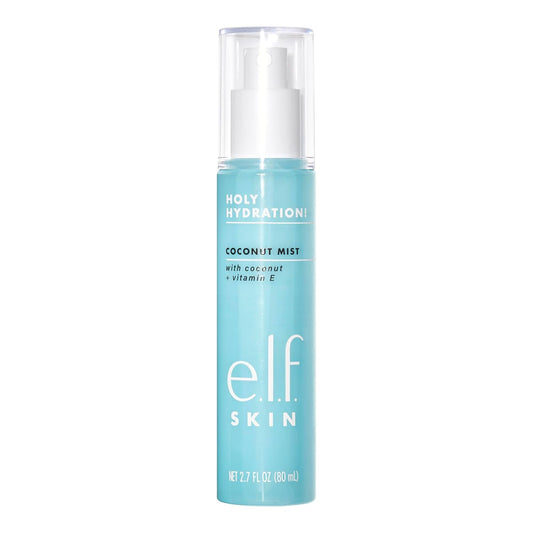 e.l.f. SKIN Holy Hydration! Hydrating Coconut Mist – Refreshes, Soothes & Nourishes with Tropical Scent (2.7 fl oz)