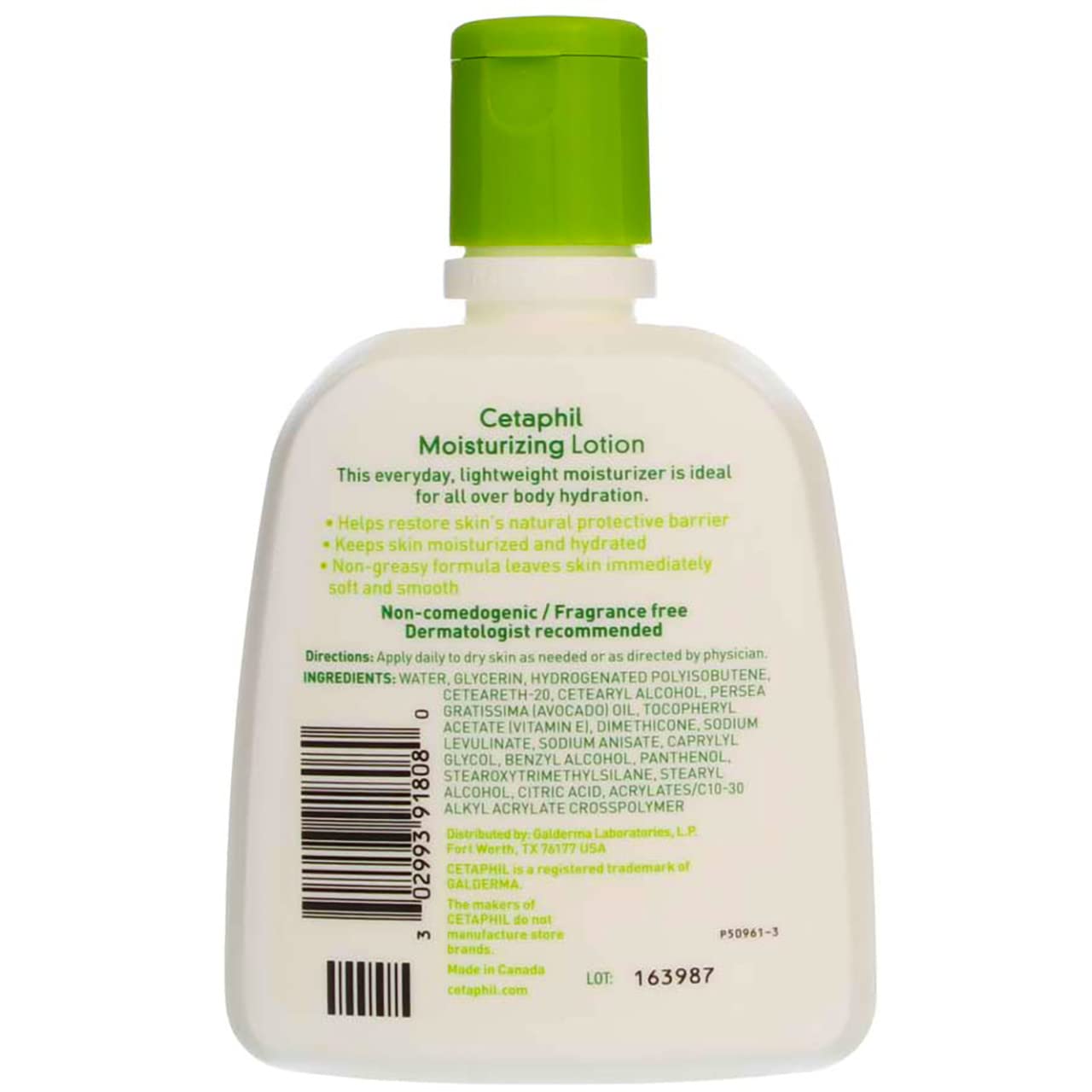 Cetaphil Body Moisturizing Lotion – 16 oz, Fragrance-Free Hydration for Sensitive Skin