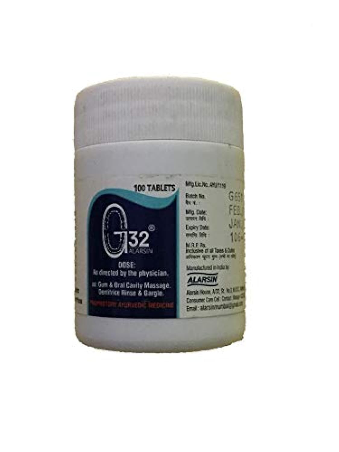 Alarsin G32 Tablet
