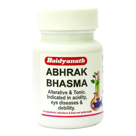 Baidyanath Abhrak Bhasma – 10g × Pack of 2 | Ayurvedic Respiratory & Energy Booster