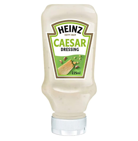 Heinz Caesar Dressing – Creamy Parmesan & Garlic Salad Dressing | 225ml Squeeze Bottle (Imported, USA)