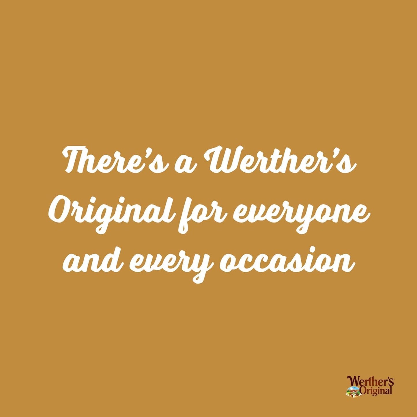 Werther’s Original Sugar-Free Butter Candies – Rich Caramel Flavour, 42g Pocket Pack (Imported from Germany)