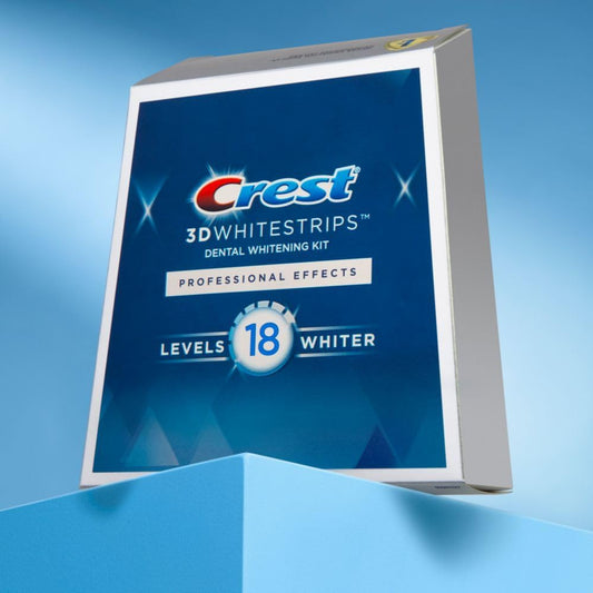 Crest 3D No Slip Whitestrips Professional Effects – Teeth Whitening Kit (20 Treatments, 40 Strips)
