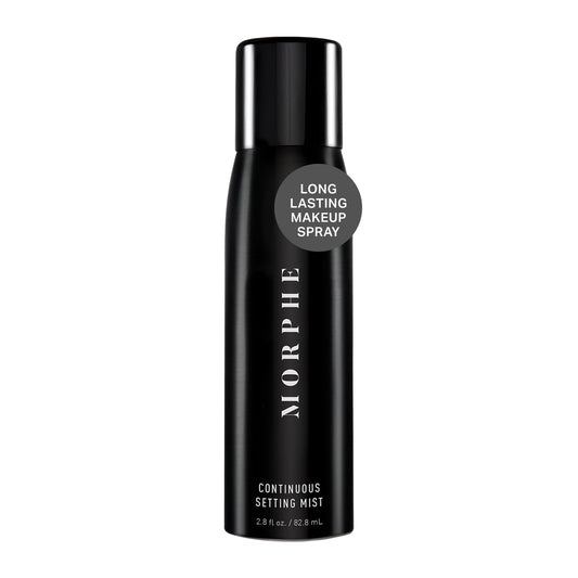 Morphe Continuous Setting Mist – Micro-Fine Makeup Setting Spray with Natural Radiant Finish (2.8 fl oz)