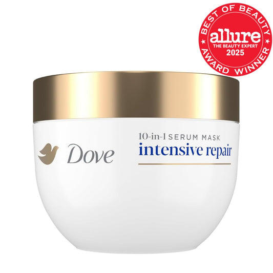 Dove Intensive Repair 10-in-1 Hair Serum Mask with Bio-Protein & Amino Serum – 9.2 fl oz