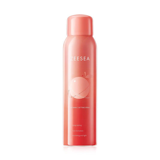 ZEESEA Vitamin C Makeup Setting Spray – Hydrating, Waterproof, Long-Lasting 16H Fixer Mist (100ml / 3.52oz)