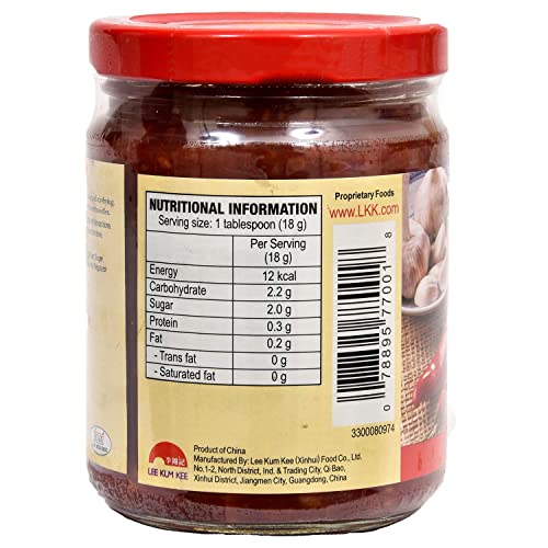 Lee Kum Kee Chilli Garlic Sauce, 226 g