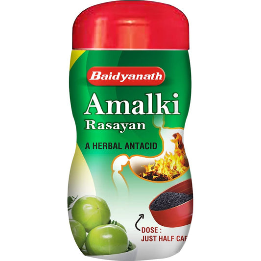 Baidyanath Amalki Rasayan 120g | Herbal Antacid for Acidity Relief, Digestion & Appetite Boost | Ayurvedic Immunity Support