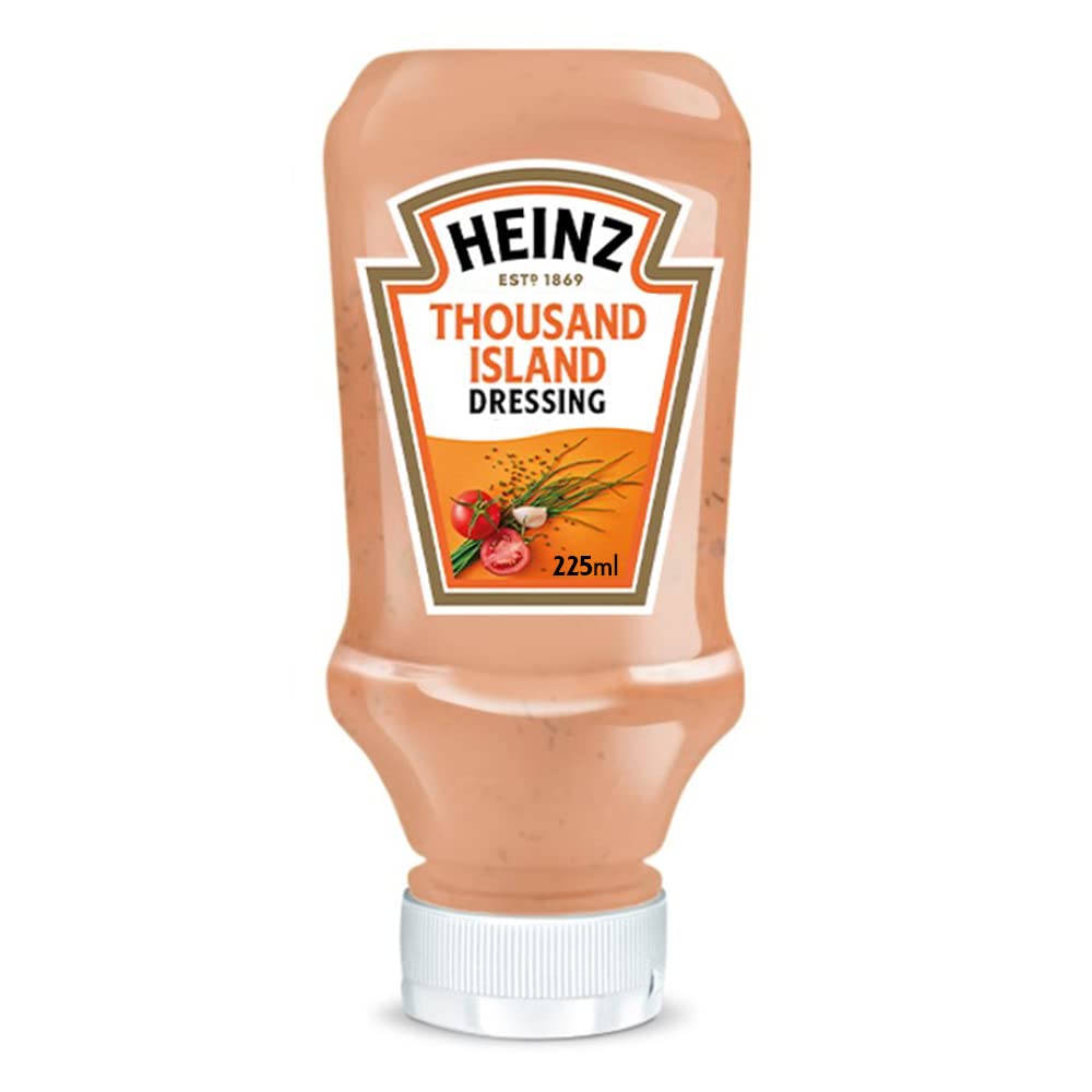 Heinz Thousand Island Dressing – Creamy & Tangy Salad Dressing (225ml)