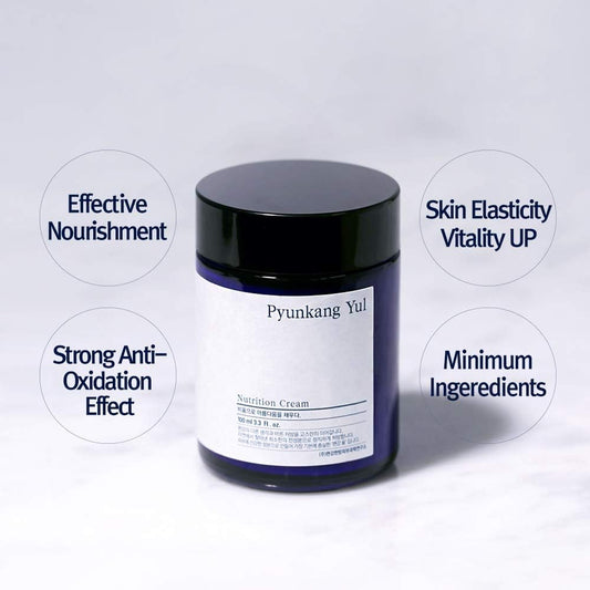 Pyunkang Yul Nutrition Cream | Deep Hydration & Elasticity | Korean Face Moisturizer 100ml