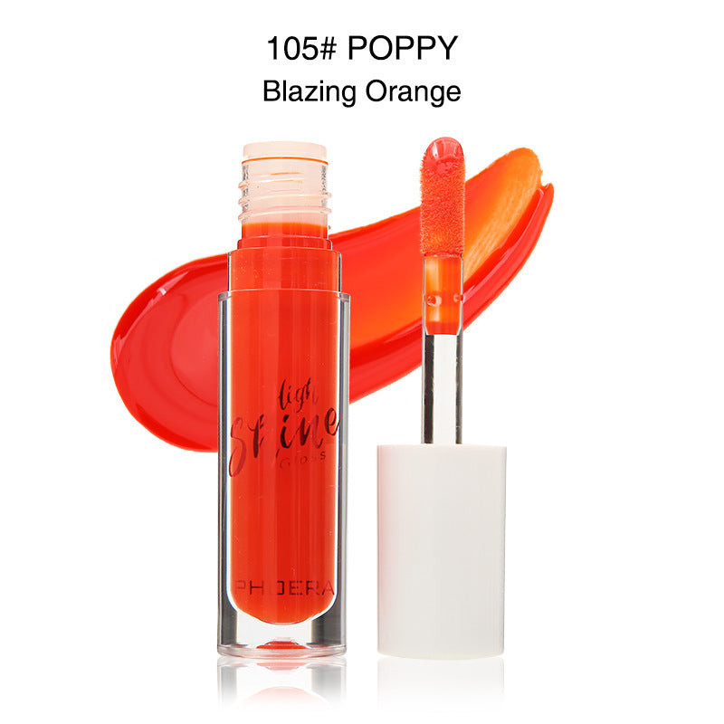 Bálsamo labial Crystal Jelly de PHOERA: brillo labial hidratante de larga duración