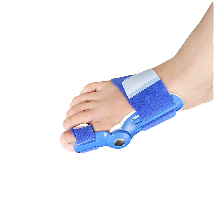 Corrector de hallux valgus LuxuryGlow: férula ajustable para juanetes con separador de dedos