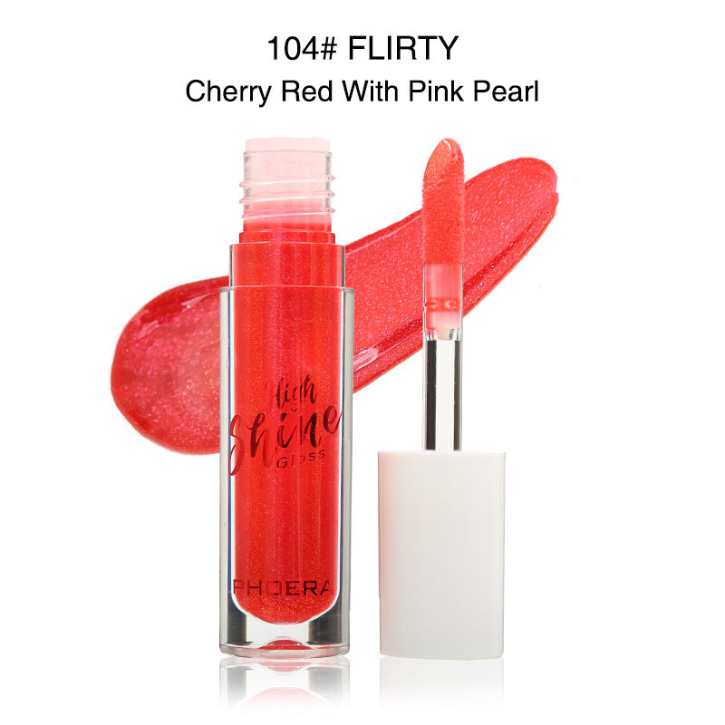 Bálsamo labial Crystal Jelly de PHOERA: brillo labial hidratante de larga duración