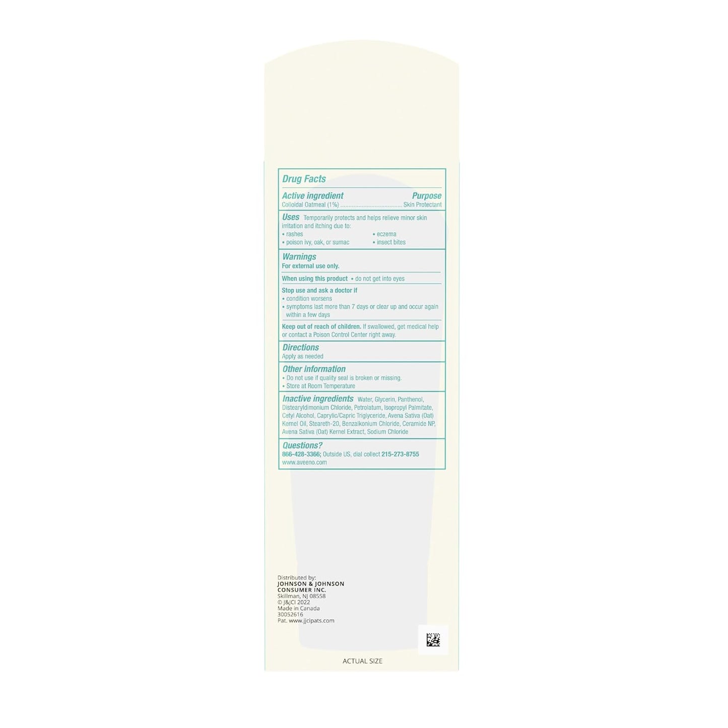Aveeno Calm + Restore Skin Therapy Balm – Colloidal Oatmeal & Ceramide Moisturizer for Sensitive, Dry Skin, 1.7 oz
