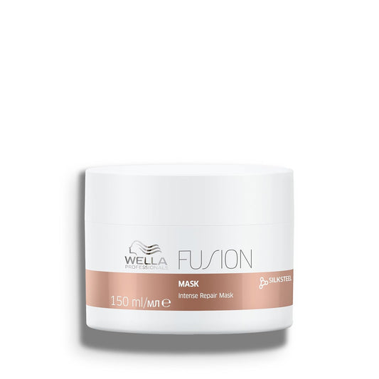 Wella Professionals Fusion Intense Repair Hair Mask – Strengthen & Protect Damaged Hair with Silk Amino Acids – 5.07 oz