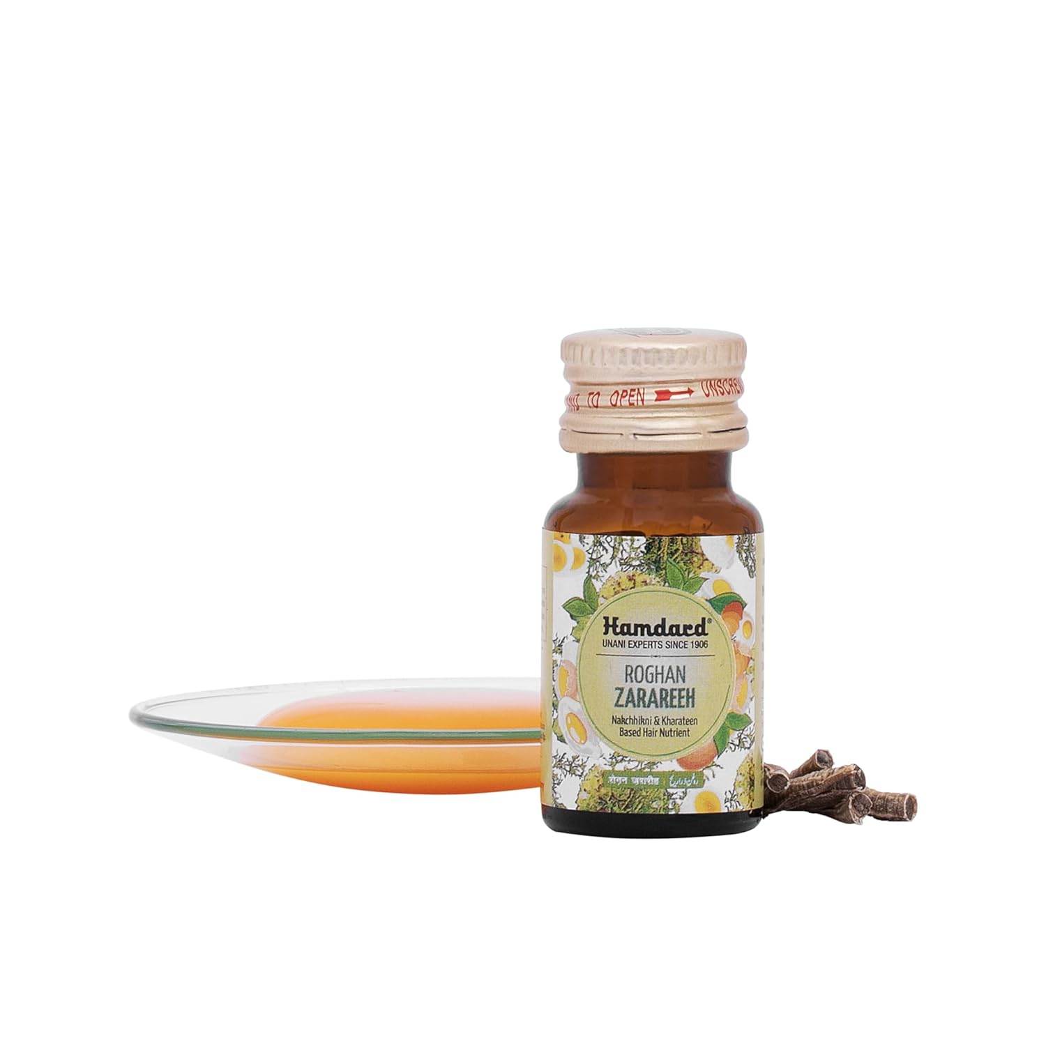 Hamdard Roghan Zarareeh 25ml – Herbal Hair & Scalp Oil for Healthy Growth and Strength