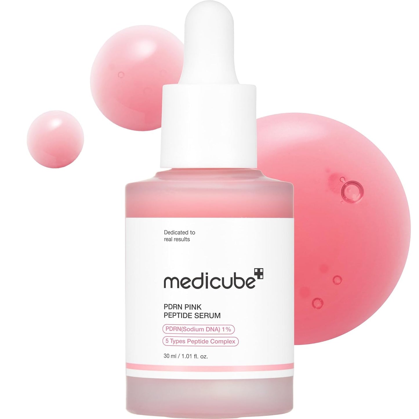 MEDICUBE PDRN Pink Peptide Serum | Skin Brightening & Firming Care