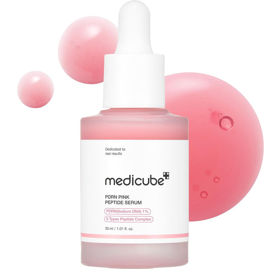 MEDICUBE PDRN Pink Peptide Serum | Skin Brightening & Firming Care