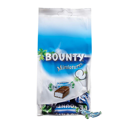 Bounty Miniatures Milk Chocolate – Coconut Filled Bites 220g (Imported)