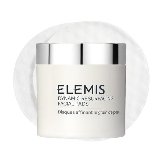 ELEMIS Dynamic Resurfacing Facial Pads – Gentle Exfoliating Treatment Pads for Smooth, Radiant Skin | Brightening, Refining & Renewing Formula (60 Pads)