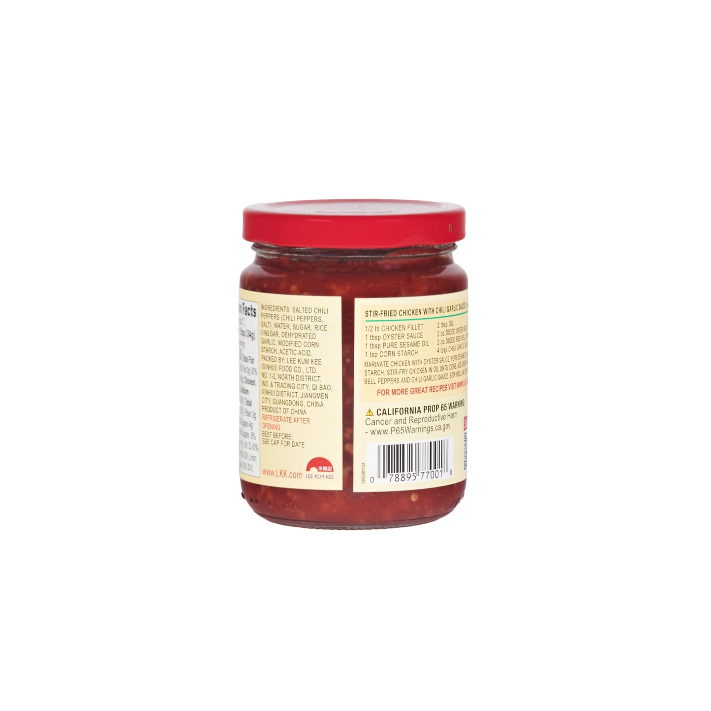 Lee Kum Kee Chilli Garlic Sauce, 226 g