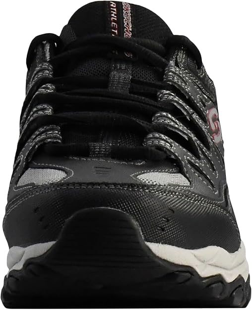 Skechers Men’s Afterburn M. Fit Sneakers | Leather Memory Foam Trainers