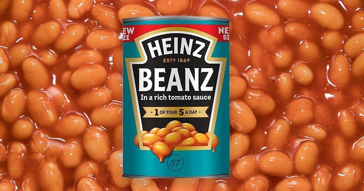 HEINZ Baked Beans in Tomato Sauce, 415 g, Pack of 6