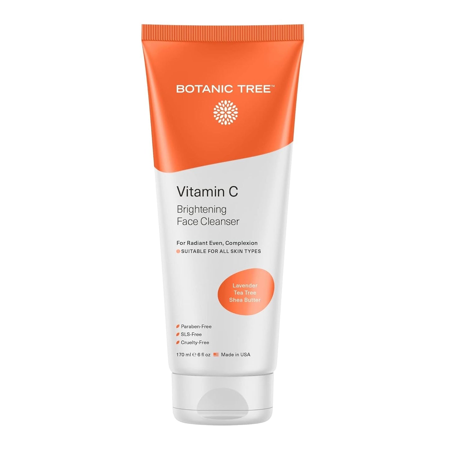 Botanic Tree Vitamin C Face Wash – Brightening & Acne Control Facial Cleanser