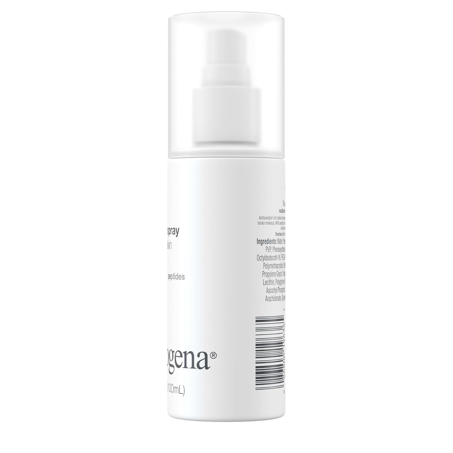 Neutrogena Healthy Skin Radiant Setting Spray – Lightweight Makeup Lock Mist with Antioxidants & Peptides for Hydration & Glow – 3.4 fl oz