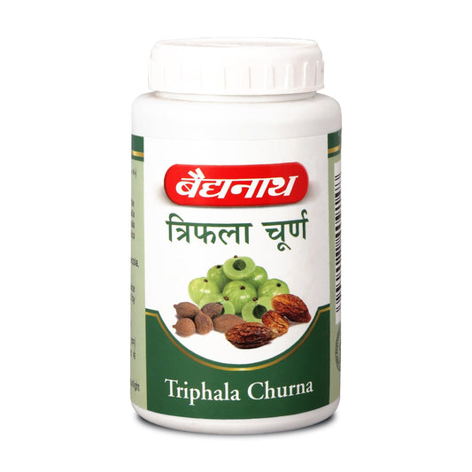 Baidyanath Triphala Churna Powder - 400gm | Supports Healthy Digestive Tract, Helpful in Bowel Wellness, Acidity & Gas Relief (Pack of 1)