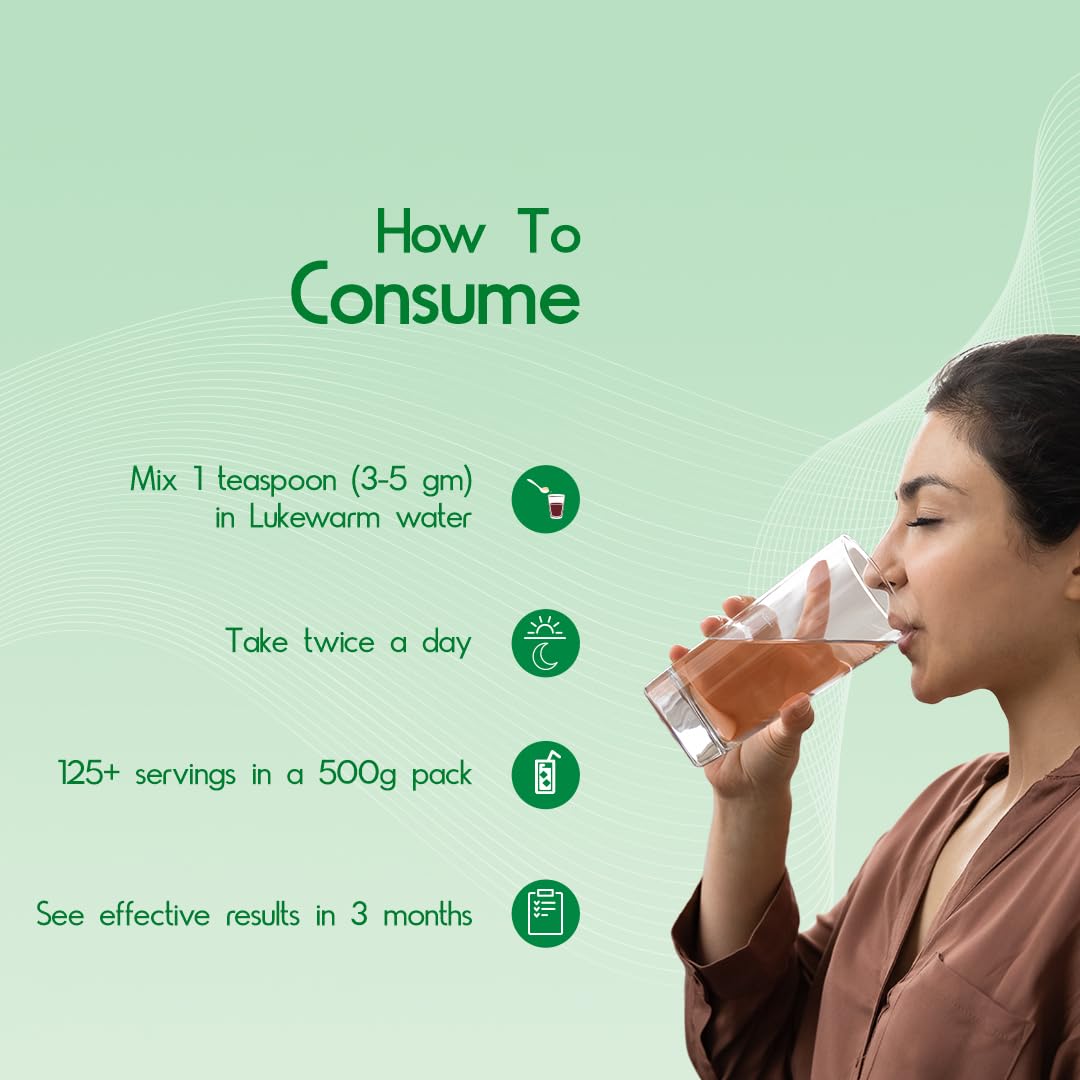 Dabur Triphala Churna Ayurvedic Powder for Digestion & Detox – 500g