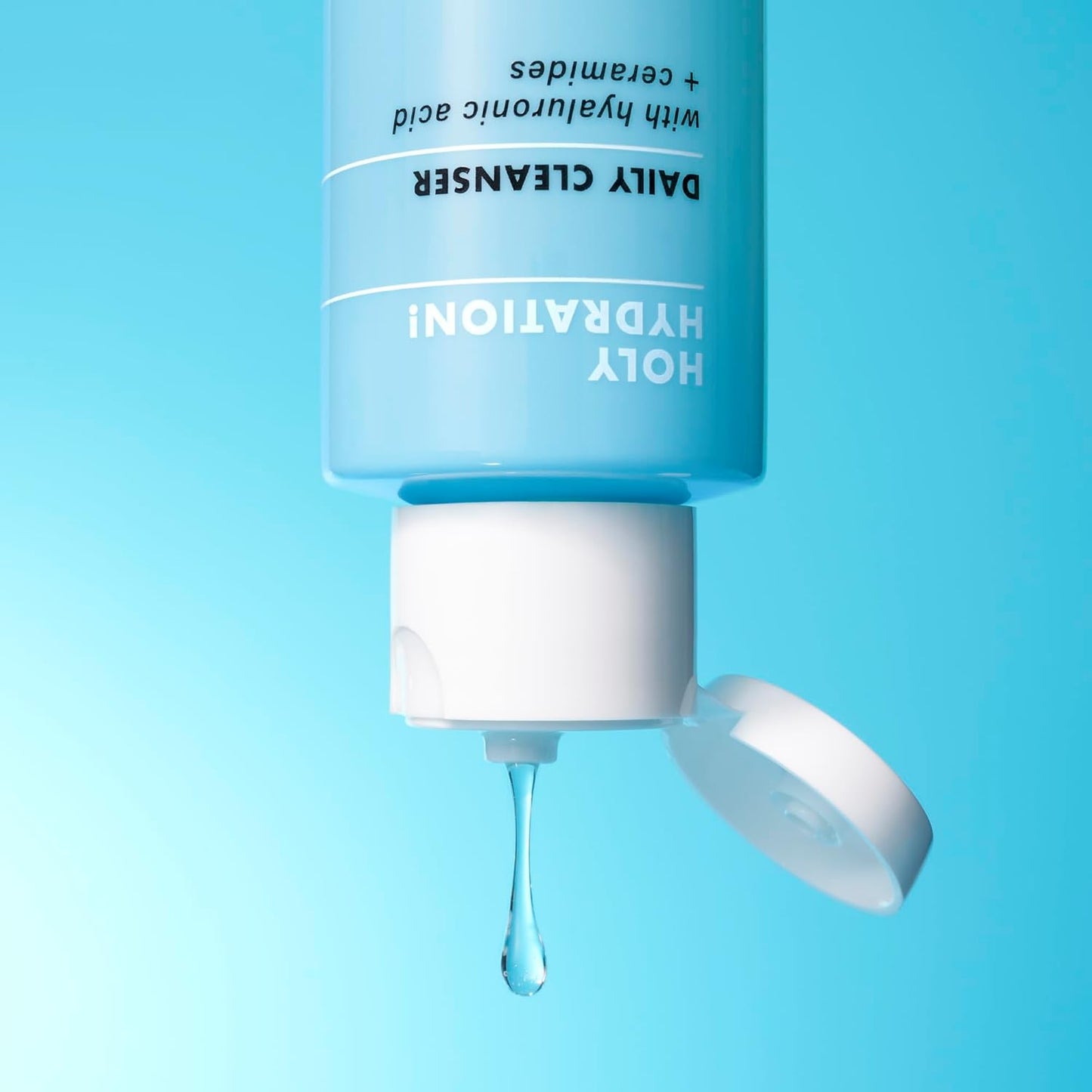 e.l.f. Holy Hydration Daily Cleanser – Hydrating Gel Face Wash with Hyaluronic Acid (3.71 oz)