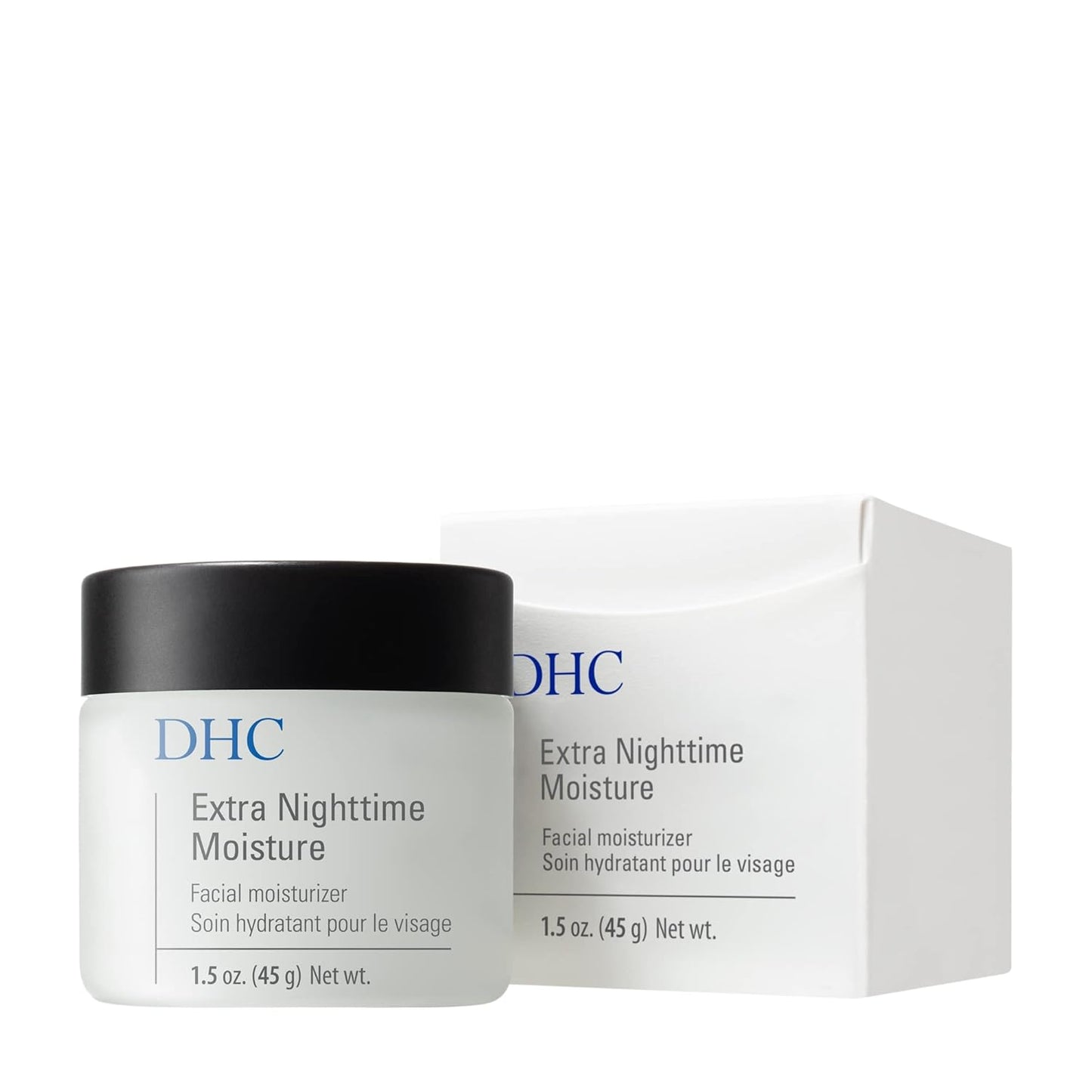 DHC Extra Nighttime Moisture – Deep Hydration Collagen Cream for Overnight Repair | Anti-Aging, Antioxidant-Rich, Fragrance-Free (1.5 oz)