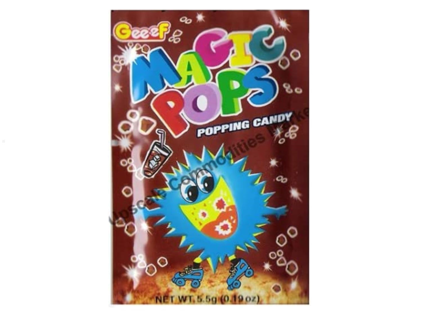 Magic Pops Assorted Popping Candy 100g | Pack of 9 Sachets | Cola, Strawberry & Orange Flavours | Fun Crackling Candy for Parties