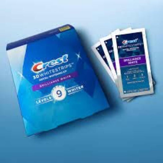 Crest 3D Whitestrips Brilliance White – Professional Teeth Whitening Kit, 32 Strips (16 Treatments)