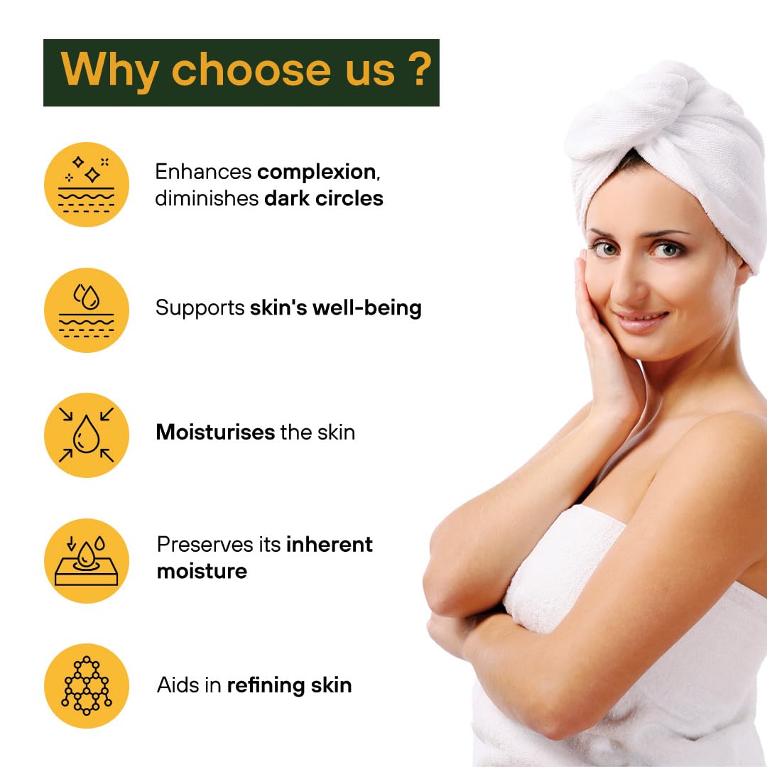 MPIL Neemelia Herbal Bathing Bar | Pure Neem & Kesar Soap | Acne & Skin Care | 75g