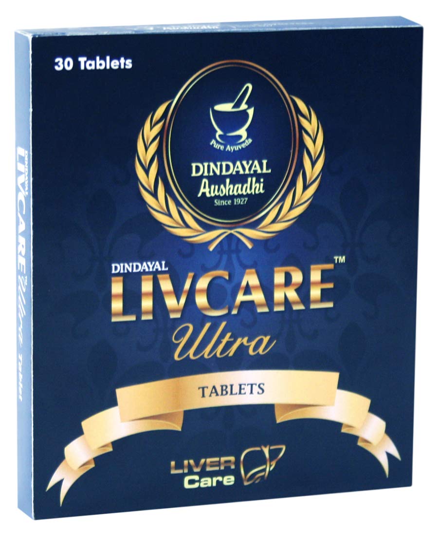 Dindayal Livcare Tablets | Ayurvedic Liver Support 30 Tabs