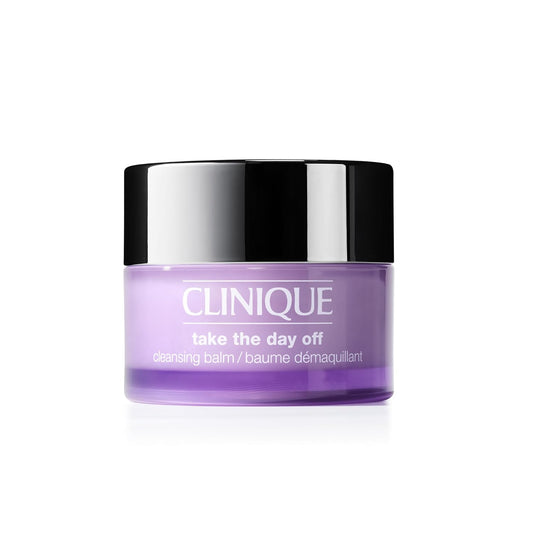 Clinique Take The Day Off Cleansing Balm – Makeup Remover for Face, Eyes & Sunscreen, Gentle & Non-Greasy, Suitable for All Skin Types