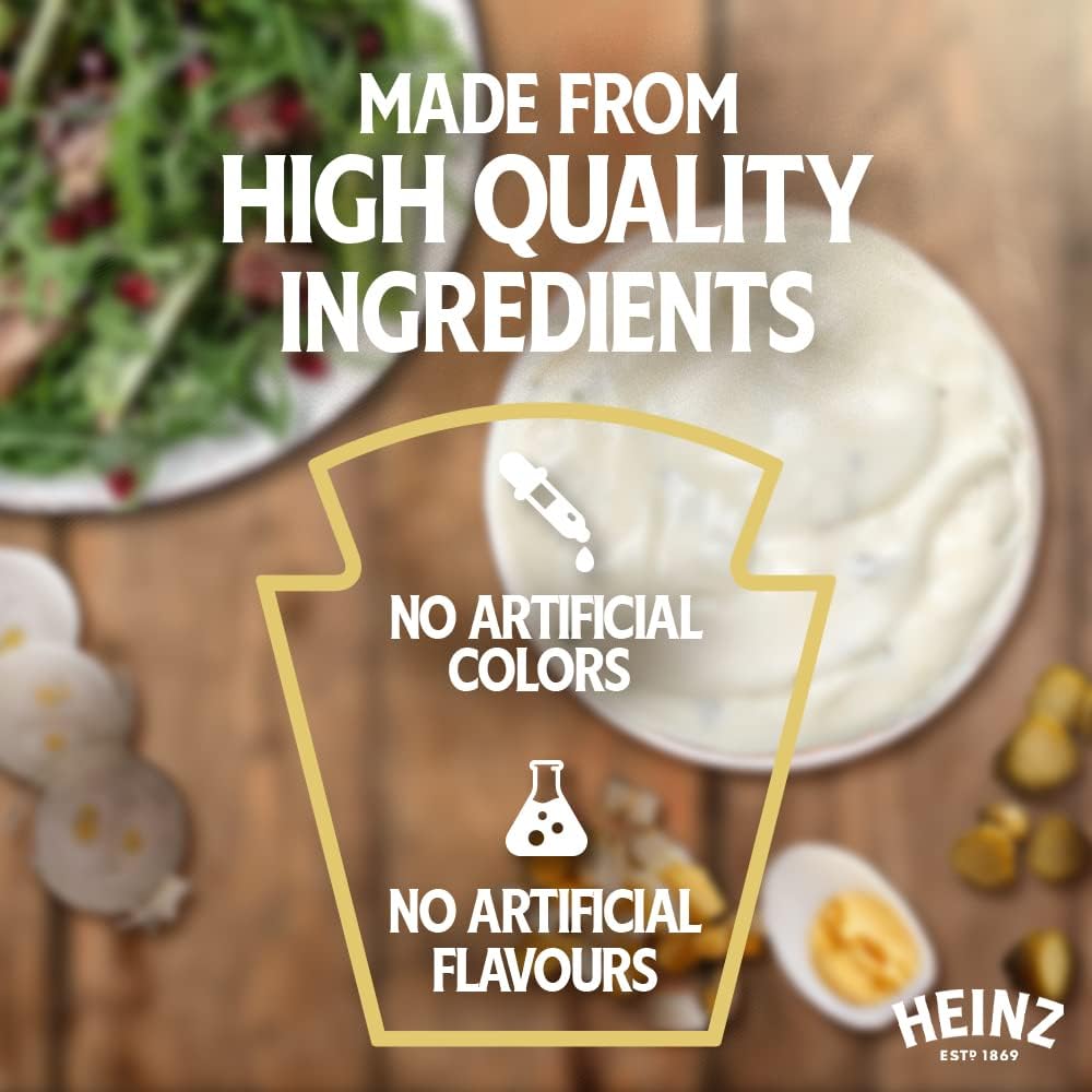 Heinz Ranch Salad Dressing – Creamy Garlic & Herb Dressing | 225ml Squeeze Bottle (Imported, USA)