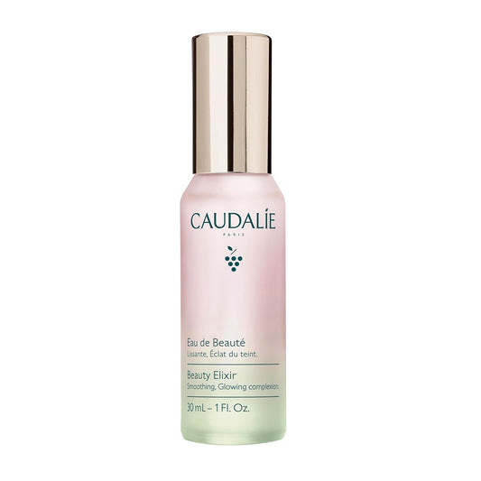 Caudalie Beauty Elixir Face Mist – Pore-Tightening Toner & Makeup Setting Spray (30mL)