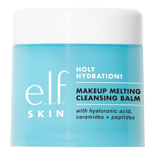 e.l.f. Holy Hydration! Makeup Melting Cleansing Balm – Hydrating Makeup Remover, 3.54 Oz