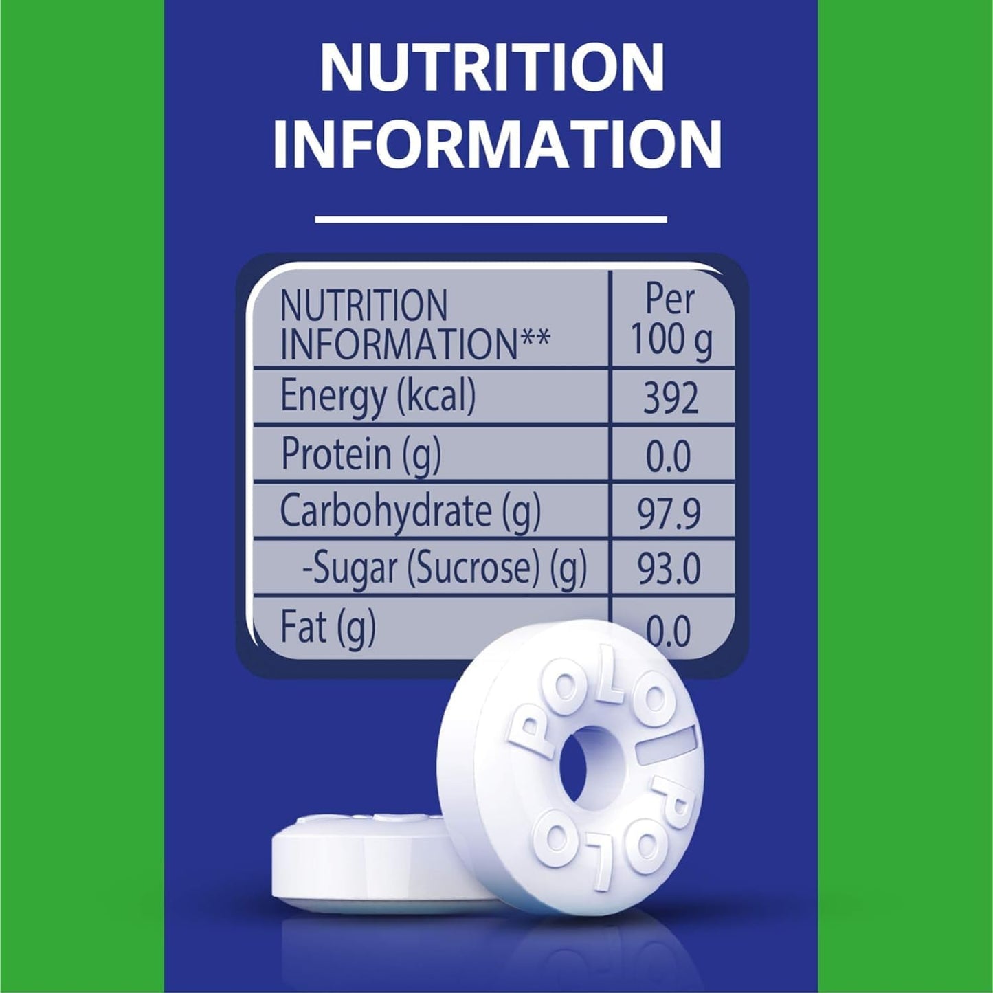 Polo Sugar Free Fresh Mint Rolls – Classic Breath Freshener | 18g x 8 Pack (Imported)