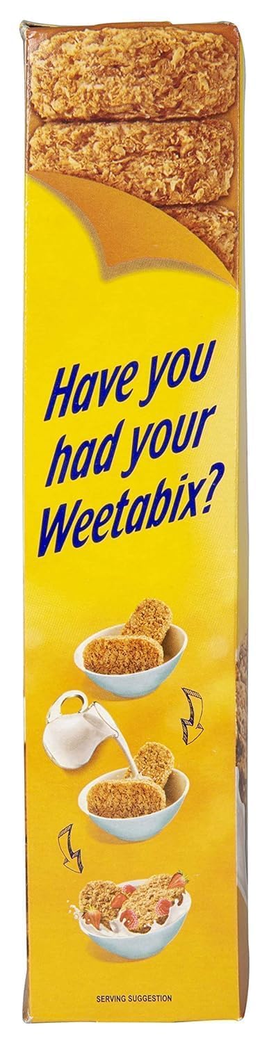 Weetabixx Original Wholegrain Breakfast Cereal | High Fibre, Low Fat | 430g Family Pack (UK Imported, Vegetarian)