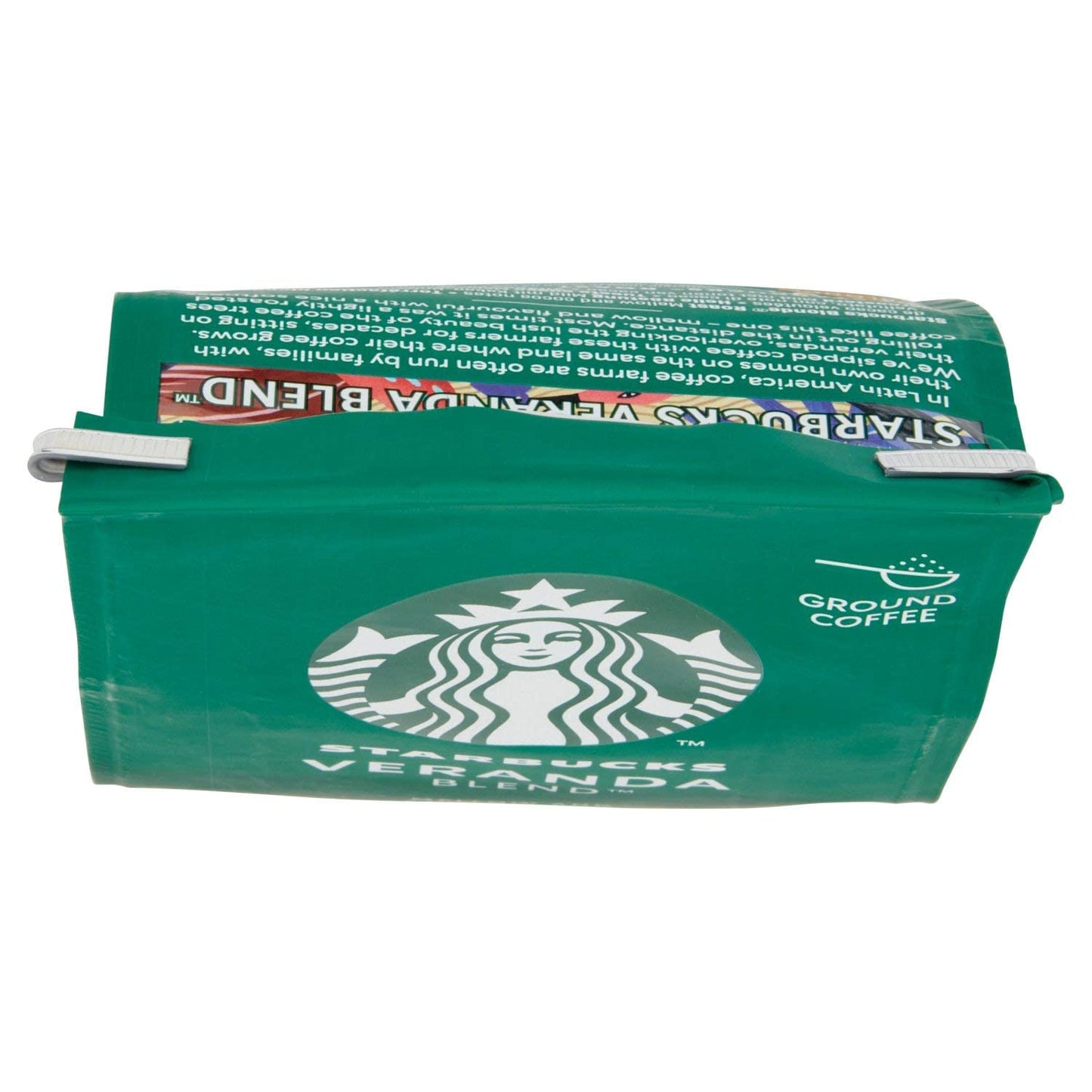 STARBUCKS Veranda Blend Blonde Roast Ground Coffee – Mellow Cocoa Notes, 200g (Imported)