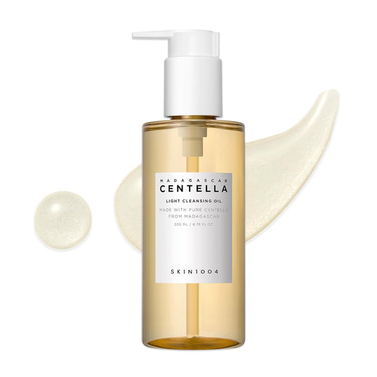 SKIN1004 Madagascar Centella Light Cleansing Oil – Gentle Korean Face Cleanser for Sensitive Skin (200ml)